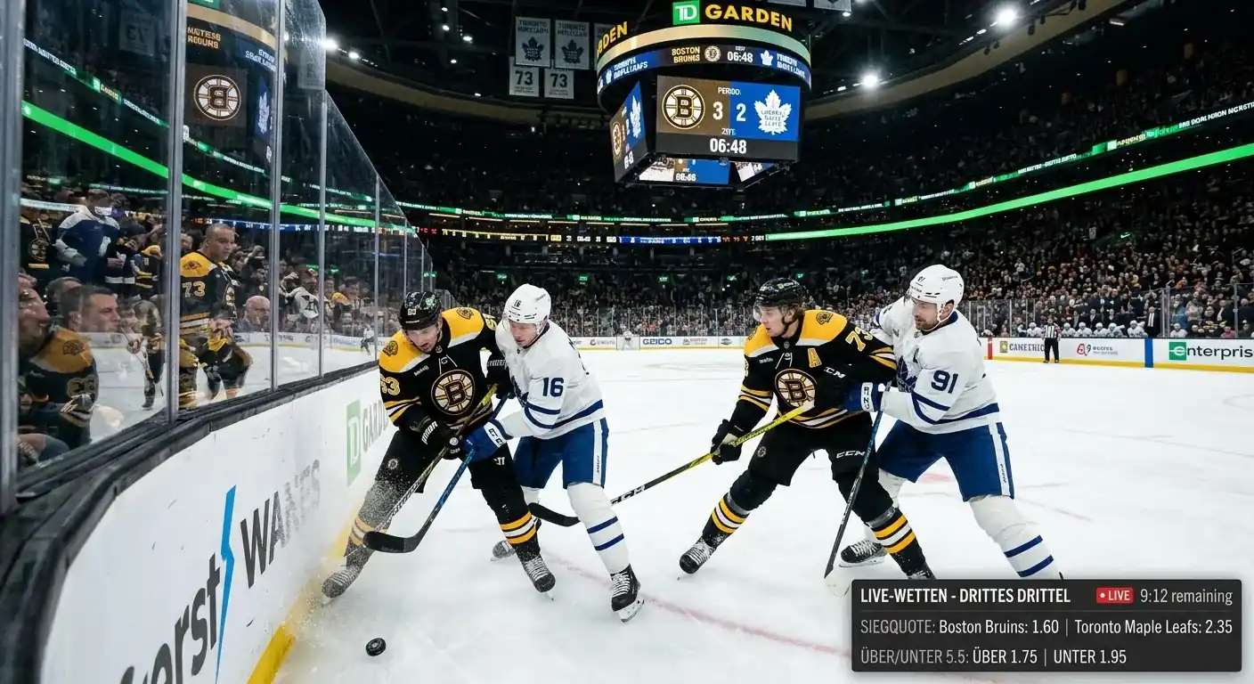 Eishockey Live Wetten drittes Drittel — Taktik und Empty-Net-Strategie für Livewetten in den letzten 20 Minuten
