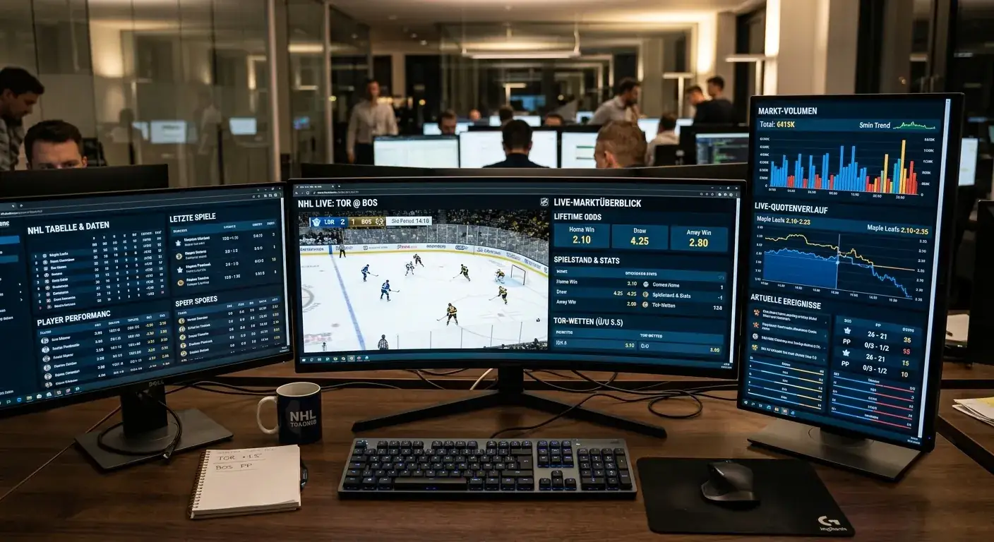 Eishockey Live Wetten Marktüberblick — Online-Sportwettenumsatz und Bedeutung von Livewetten in Deutschland