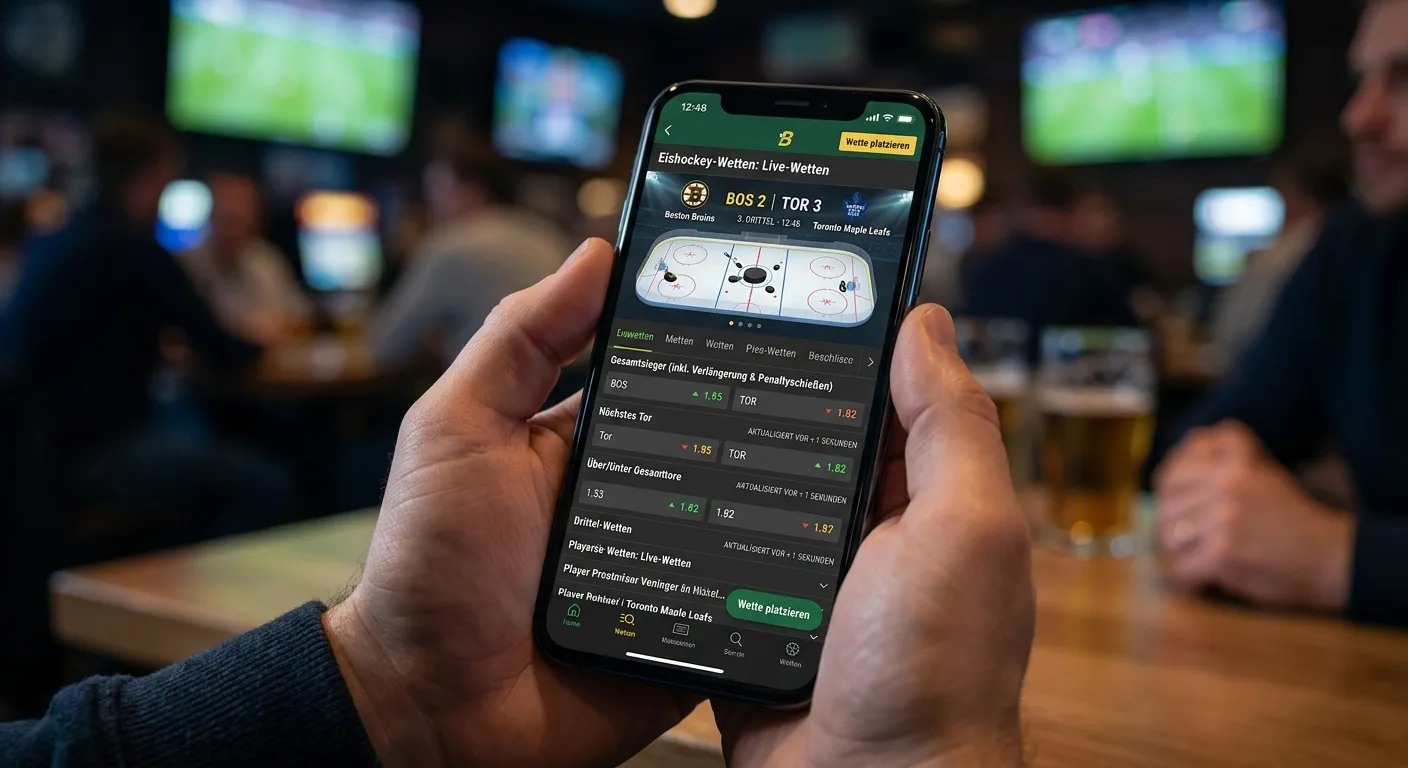 Live-Wetten-Stabilität bei Eishockey-Apps: Quotenaktualisierung und Reaktionsgeschwindigkeit bei NHL und DEL Partien