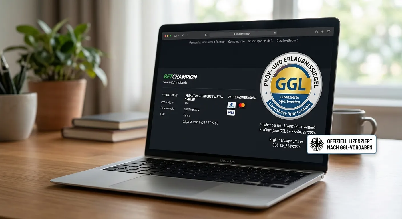 GGL Prüf- und Erlaubnissiegel erkennen legale Sportwetten Wettseite Deutschland 2023