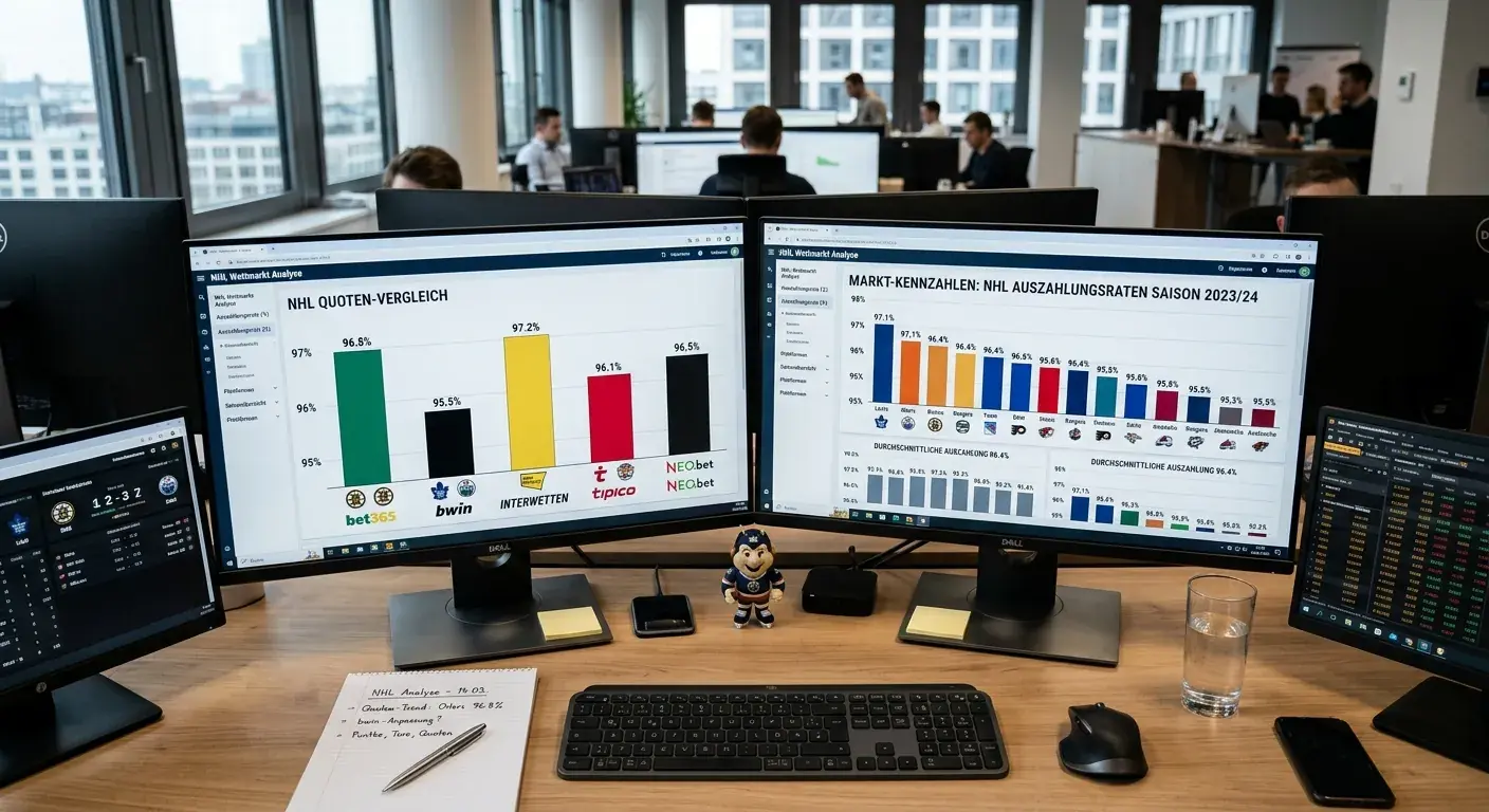 NHL Quotenschlüssel Markt Kennzahlen — Payout-Rate Vergleich und Bedeutung für deutsche Eishockey-Wetter