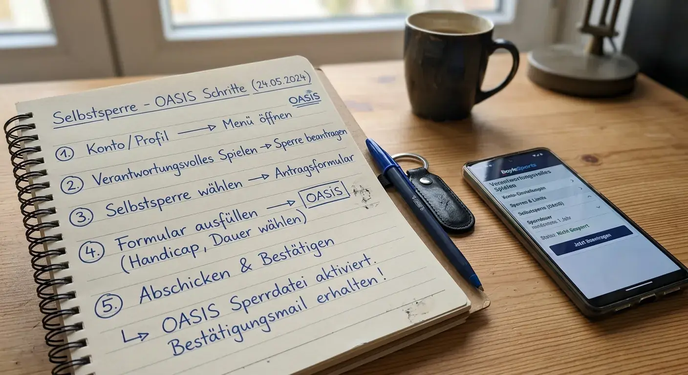 Pflichtsperre versus Selbstsperre bei OASIS: Unterschiede und rechtliche Konsequenzen für Sportwetten-Spieler