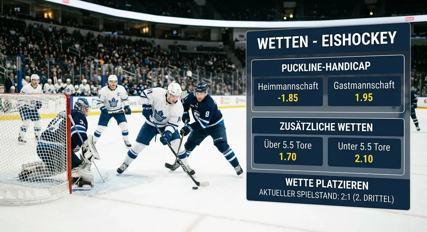 Puckline Wetten Handicap Eishockey — Marktmechanismus und Quotenstruktur beim Eishockey-Handicap erklärt